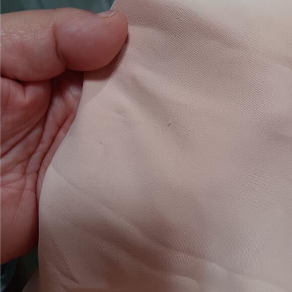 Lauren Ralph Lauren Womens size 8 Pale Pink Dress Long Length Blouson Belted - Picture 13 of 16